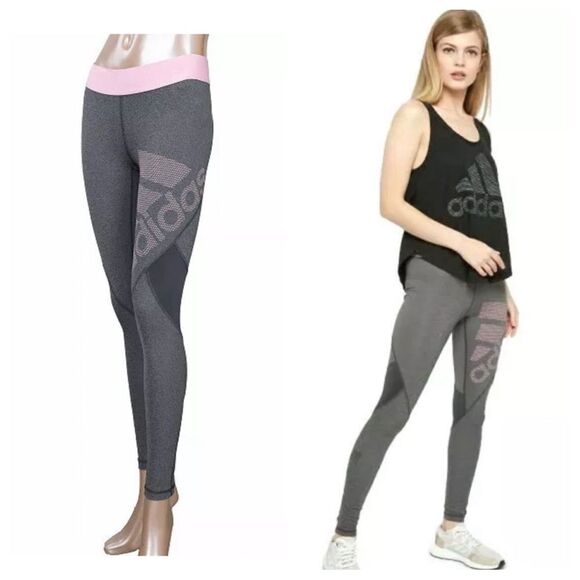 Adidas Women's Training Alphaskin Sport Long Tights - Picture 1 of 13